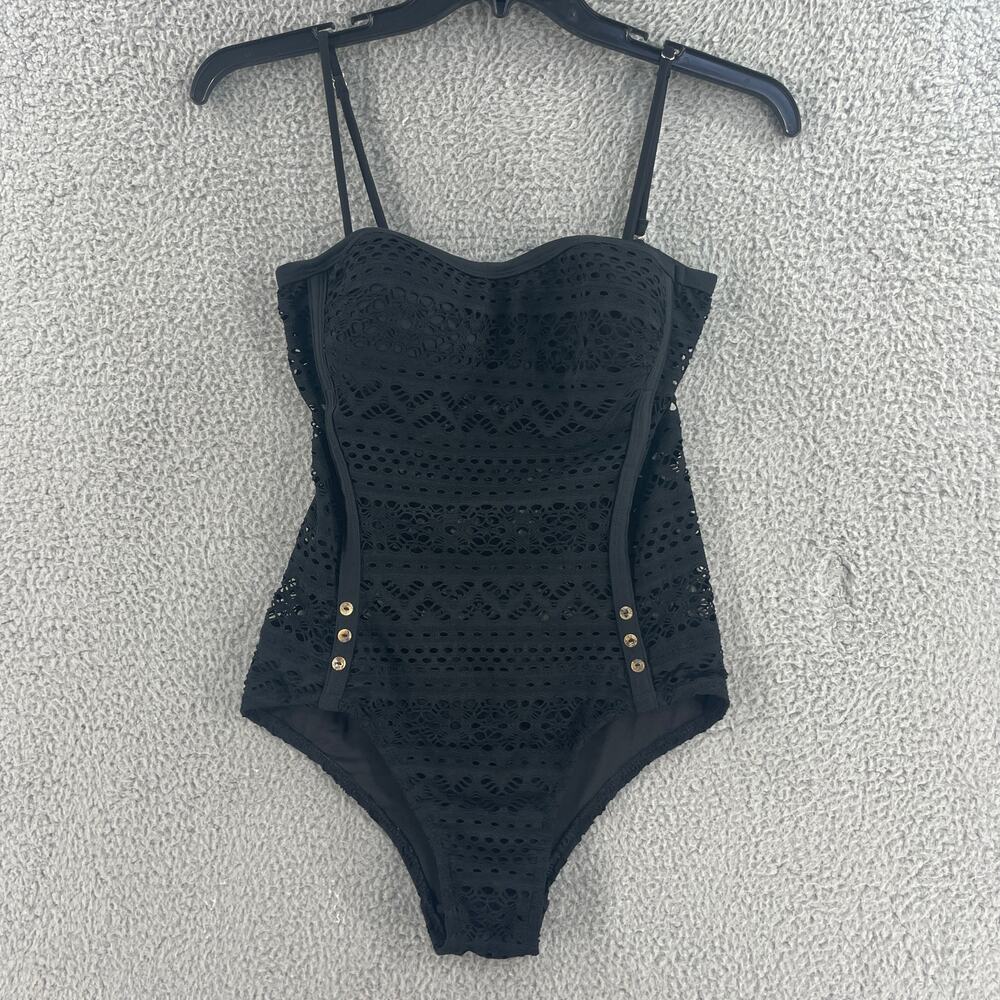 Swimsuit One Piece Crochet Sz 6 Swim Bathing Suit Water Beach